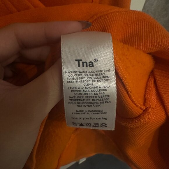 Aritzia TNA Cozy AF Sweatfleece Boyfriend Hoodie - Picture 5 of 5